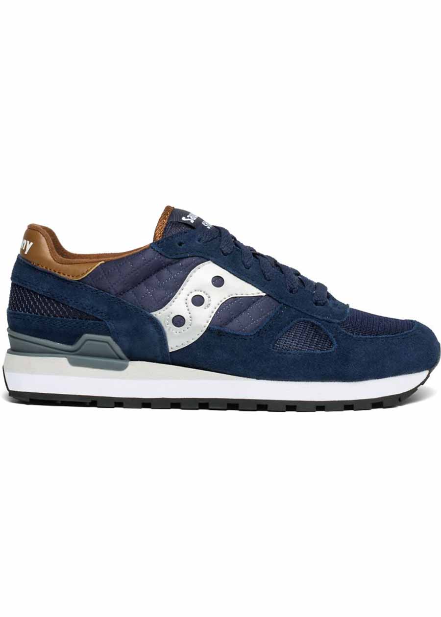 saucony shadow original bambino marroni