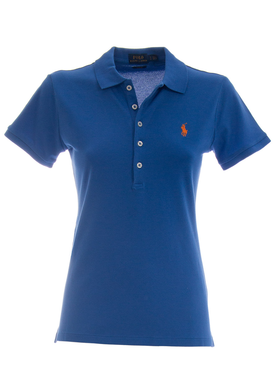 POLO RALPH LAUREN WOMEN COTTON POLO SHIRT - Shop online Mario Adario